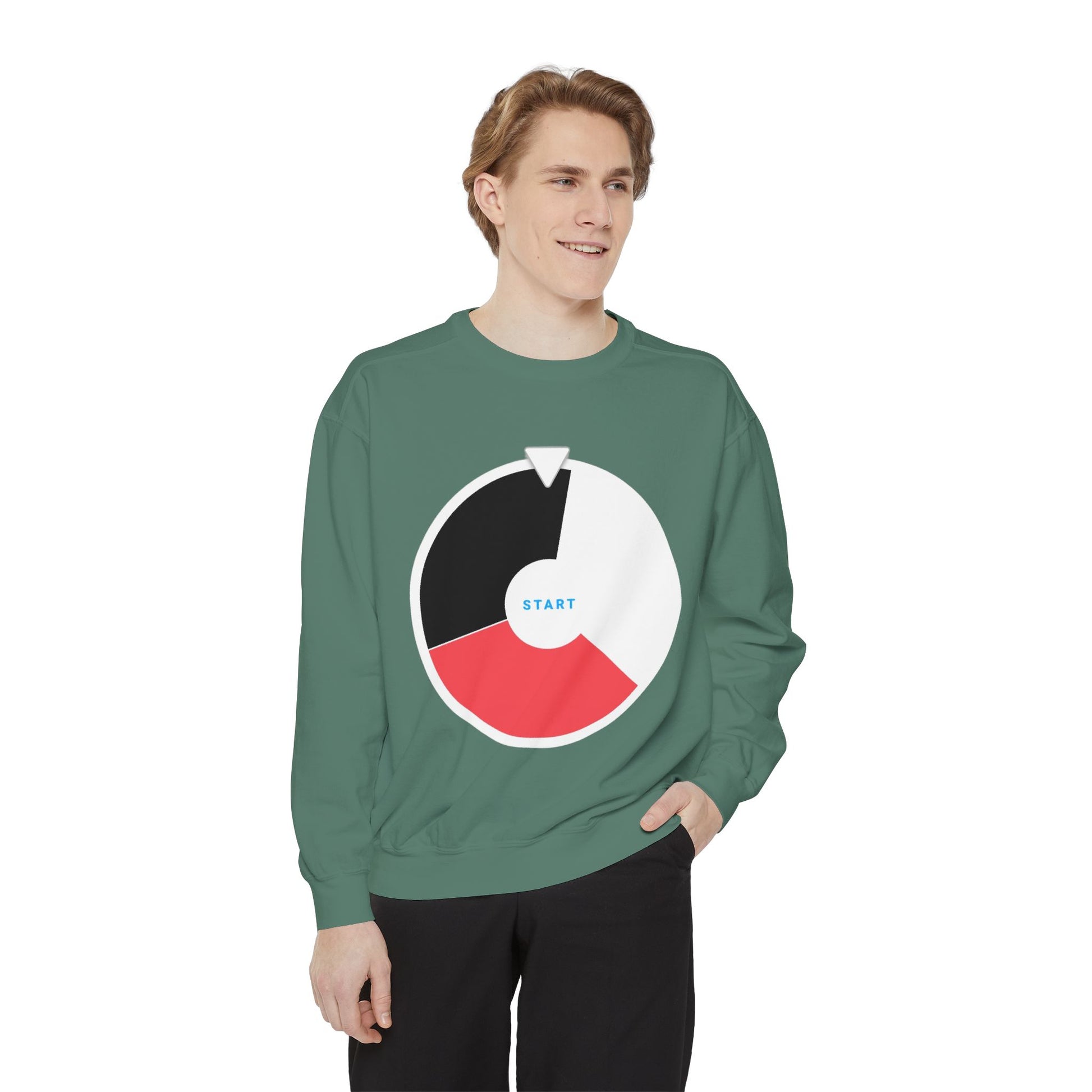 Player Point Pursuit Unisex Garment-Dyed Sweatshirt