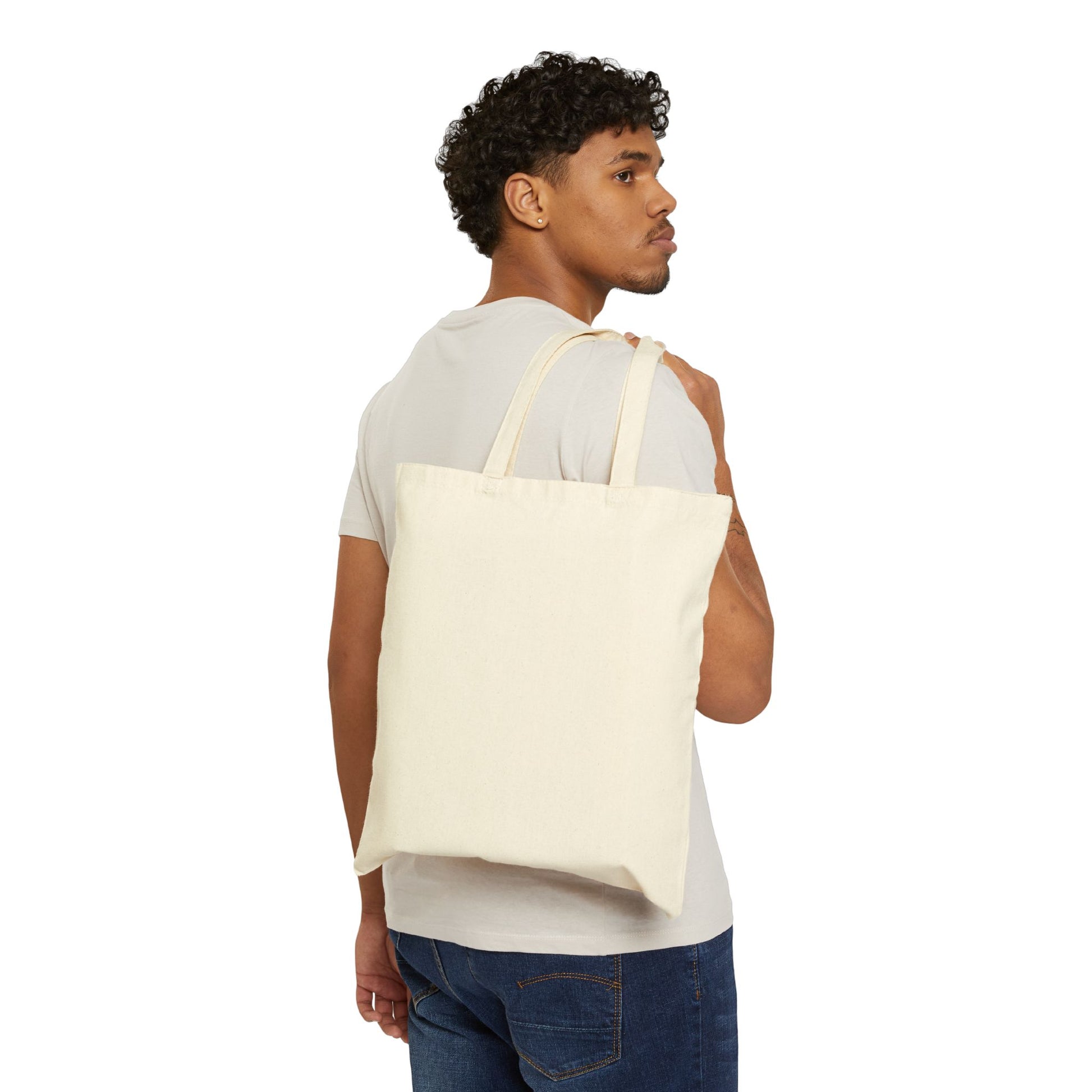 Player Point Pursuit Cotton Canvas Tote Bag