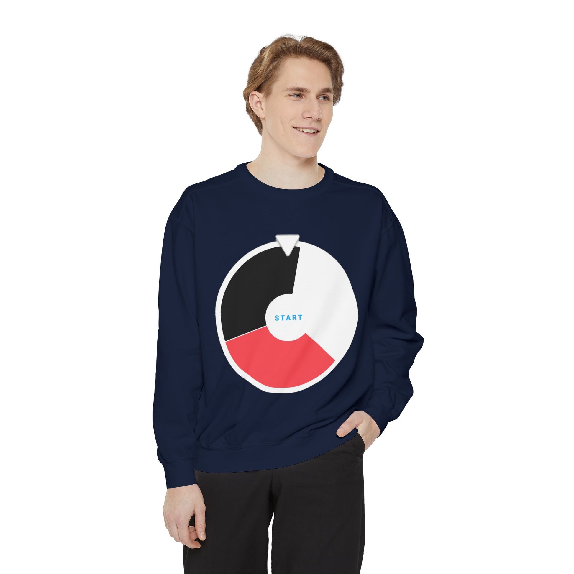 Player Point Pursuit Unisex Garment-Dyed Sweatshirt