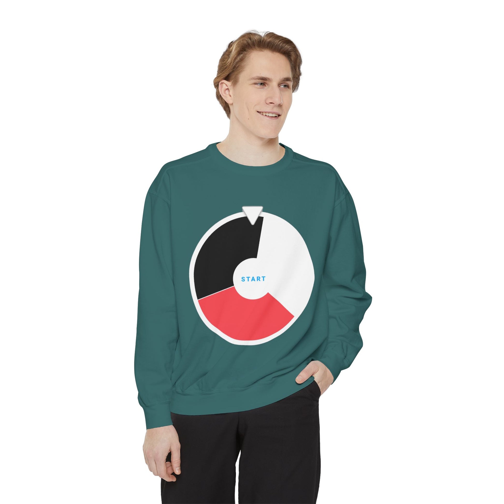 Player Point Pursuit Unisex Garment-Dyed Sweatshirt