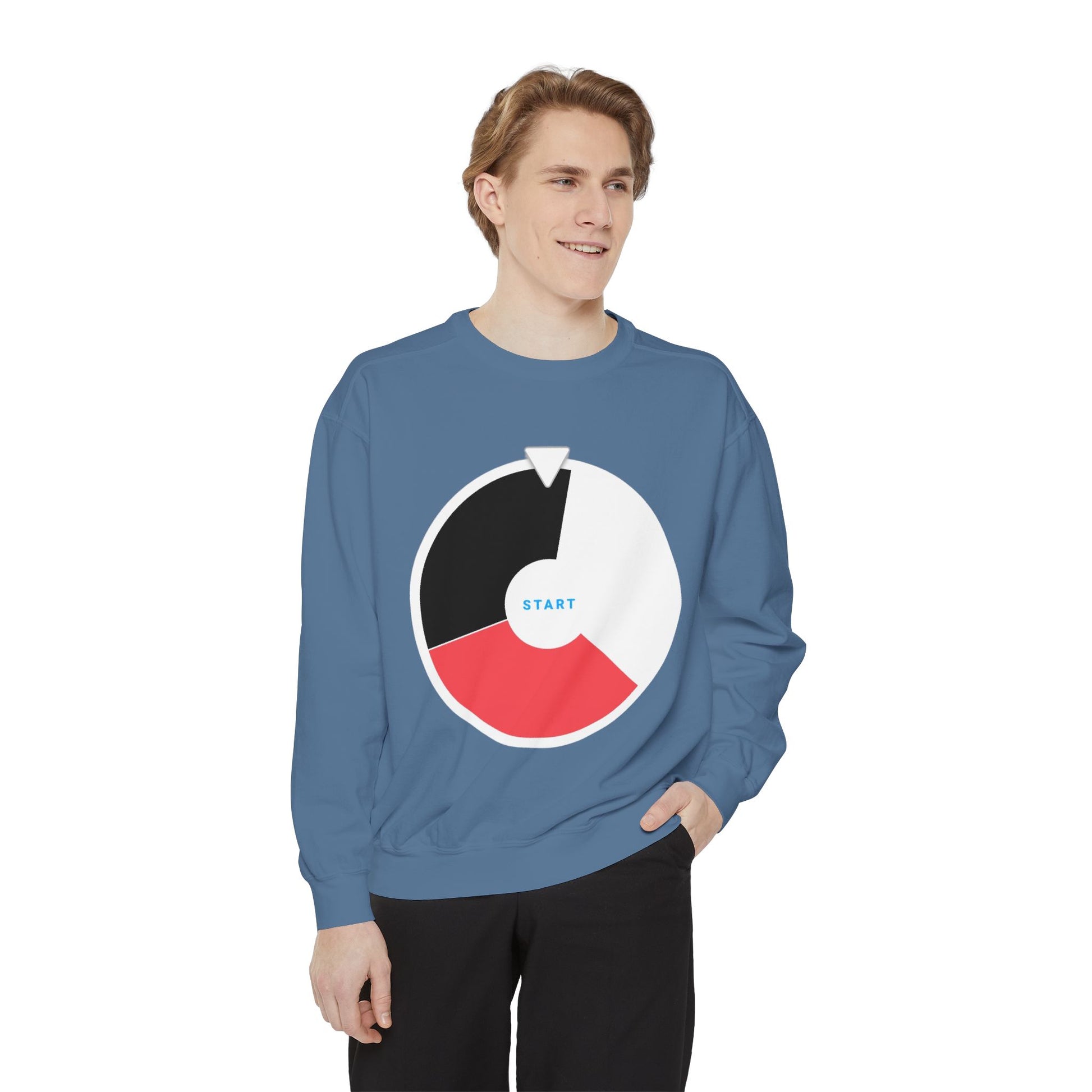 Player Point Pursuit Unisex Garment-Dyed Sweatshirt