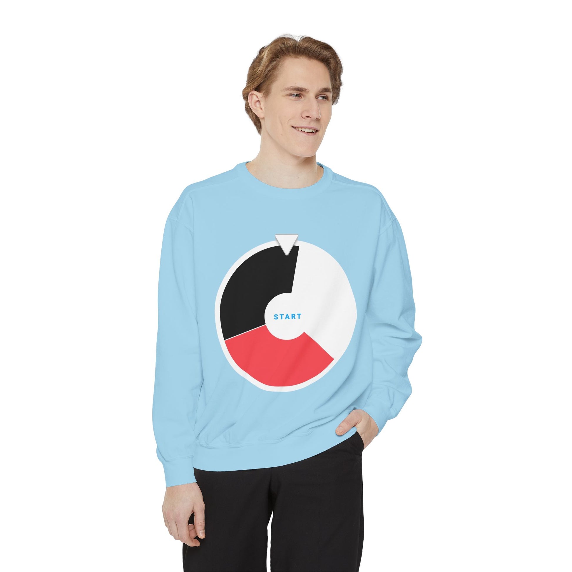 Player Point Pursuit Unisex Garment-Dyed Sweatshirt