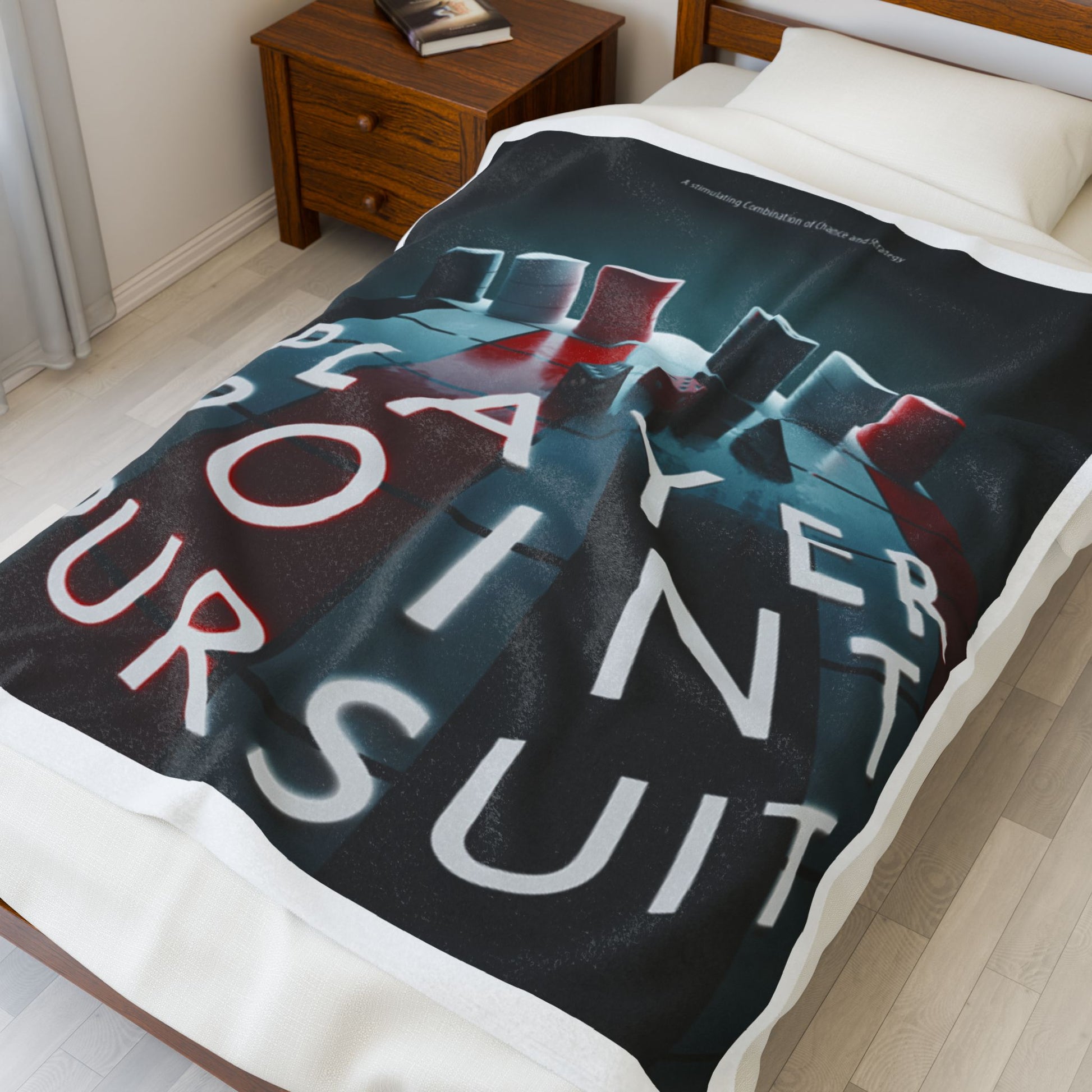 Player Point Pursuit Velveteen Plush Blanket