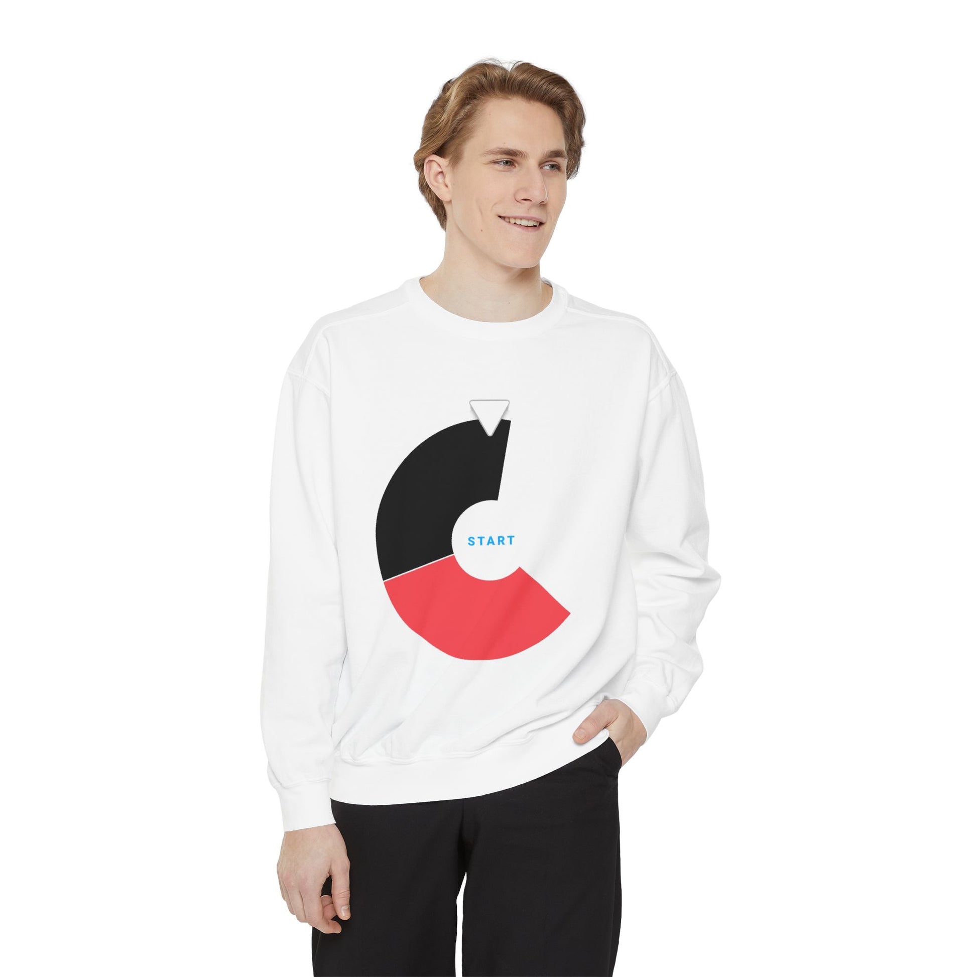 Player Point Pursuit Unisex Garment-Dyed Sweatshirt