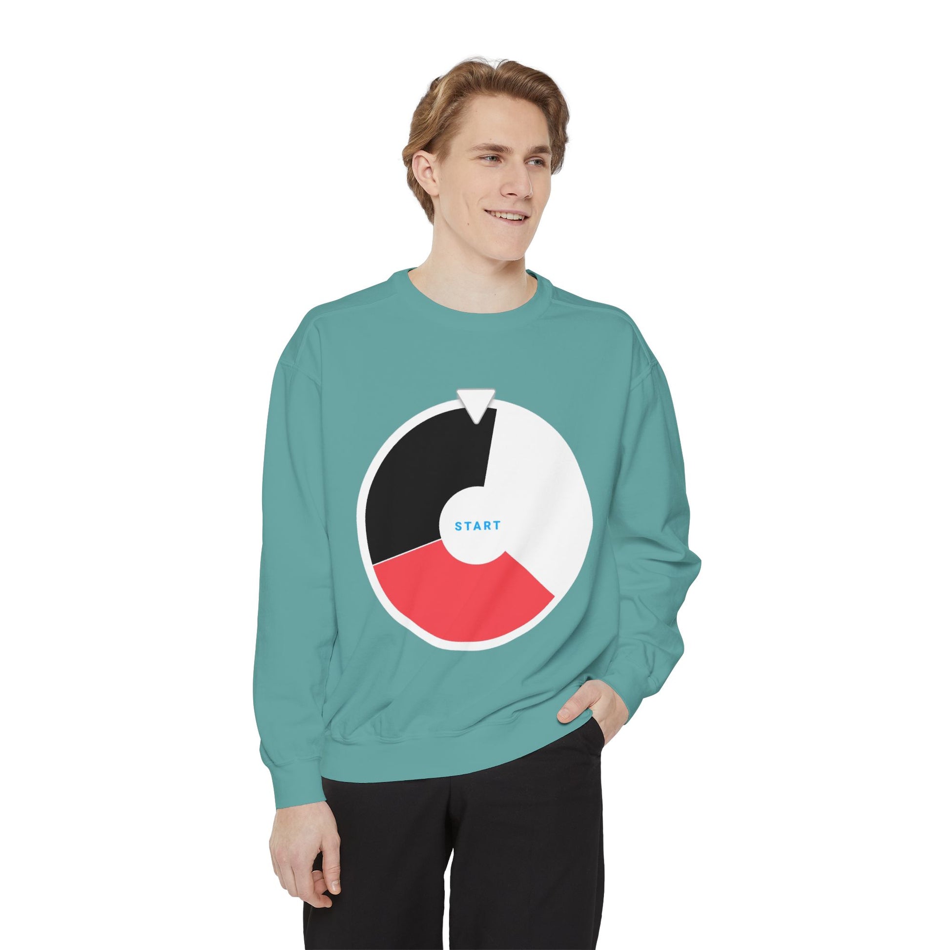 Player Point Pursuit Unisex Garment-Dyed Sweatshirt