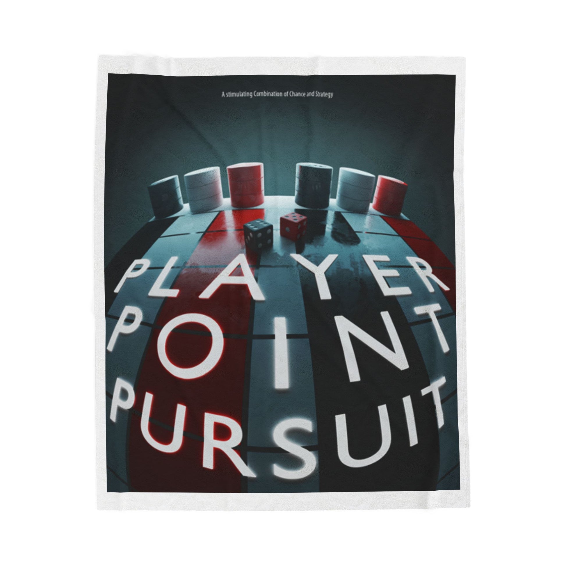 Player Point Pursuit Velveteen Plush Blanket