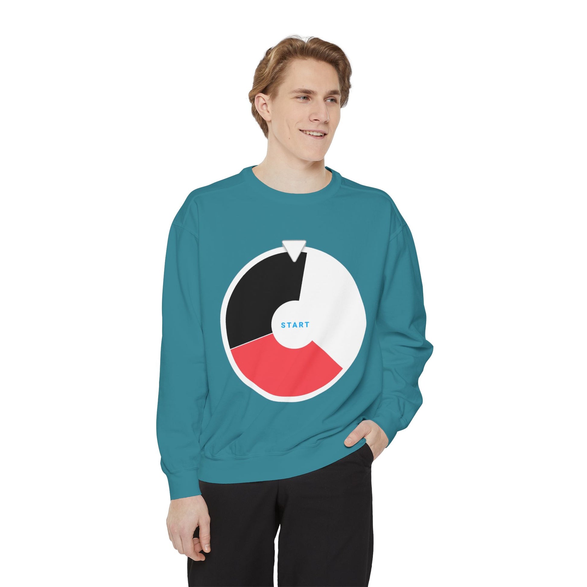 Player Point Pursuit Unisex Garment-Dyed Sweatshirt